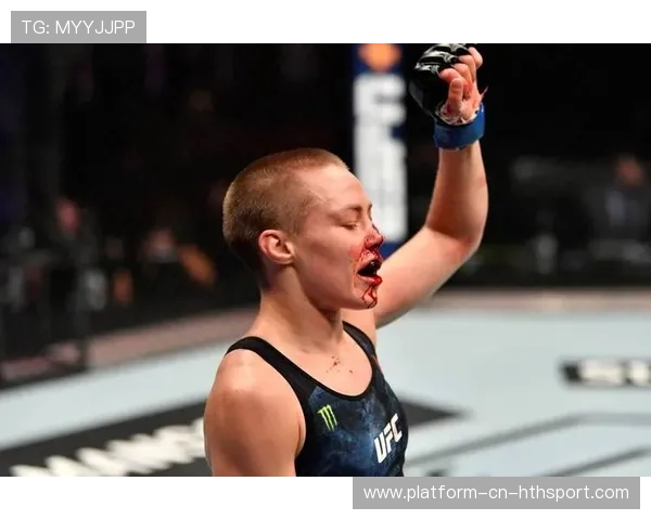 UFC重击断鼻，血腥画面背后的勇气与荣耀